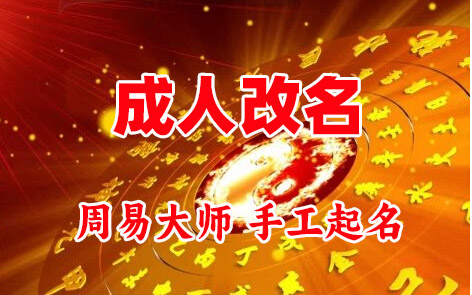 鄂州成人改名-找大师一对一改名先分析后改名